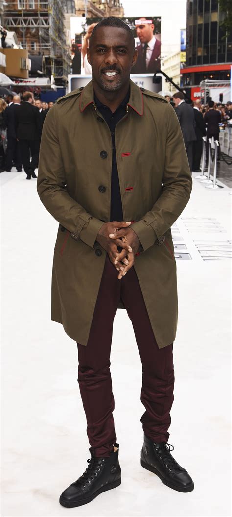 idris elba burberry jacket|idris elba clothing.